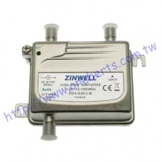 HDA-R42-1-M 兆赫放大器 Zinwell R42-1-M兆赫 放大器 強波器 增波器 有線電視 第四台 數位電視 類比電視均可